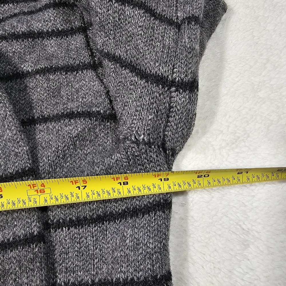 Vince Sophie Striped Cardigan Cashmere Wool Yak Alpaca Size S - Picture 12 of 13